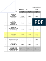 Jadwal Produksi Mingguan Line 1 & 11