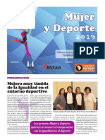 Mujer y Deporte 2019