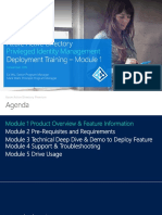 Azure Active Directory - PIM Deployment Training - Module 1 Vfinal