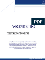 1. Version Routines(PPT)