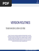 1. Version Routines(PPT)