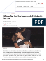 10 Things That Hold More Importance in A Relationship Than Love - Narcity