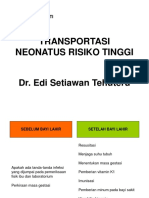 Transportasi Neonatus Risiko Tinggi