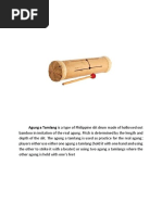 Agung: Traditional Filipino Gongs | PDF | Musical Instruments ...
