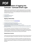 Comcast Email Login