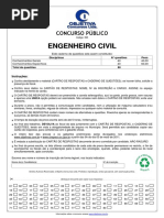 Prova objetiva 395 engenheiro civil