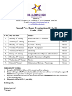 Grade 12 PB 2 Schedule Final 2019 20 PDF