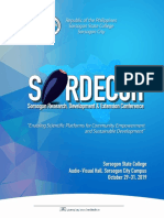 SoRDECon Program Invitation PDF