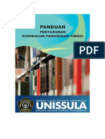 Panduan Penyusunan Kurikulum UNISSULA PDF