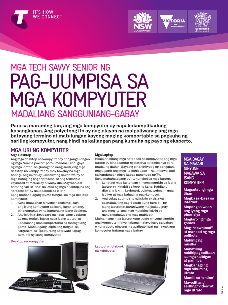 Techsavvy Introtocomputers Taglog | PDF