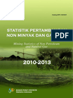 Watermark - Statistik - Pertambangan - Non - Minyak - Dan - Gas - Bumi - 2010-2013 PDF