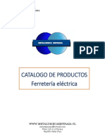 Catalogo Ferreteria Electrica Espinaza