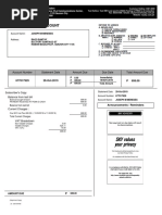 Sky Cable Sample Receipt