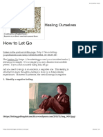 How To Let Go - Letting Go PDF