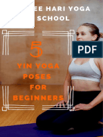 Yin Yoga Poses For Beginners
