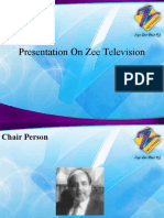 Presentation On Zee Television