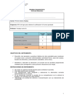 Diagnóstico Ciencias 1°