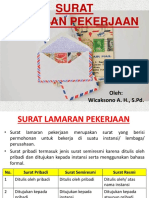 Materi Surat Lamaran Pekerjaan