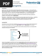 Lab 10 - Subprograms (Answers) PDF