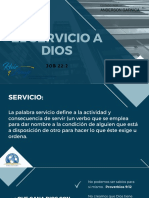 El Servicio A Dios