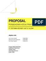 Proposal Kerja Praktik Pertamina