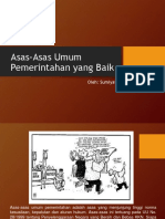 Asas-Asas Umum Pemerintahan Yang Baik