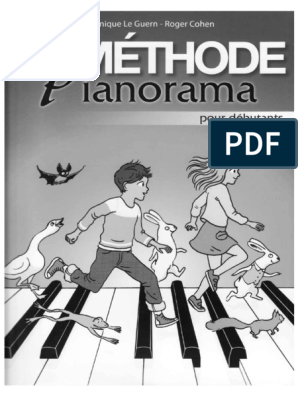 La Méthode Pianorama pour débutants - Méthodes piano - Piano