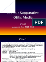 Chronic Supurative Otitis Media