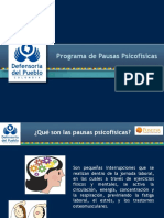 Pausas psicofísicas laborales