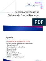 Dimensionamiento de Un Sistema de Control Moderno PDF