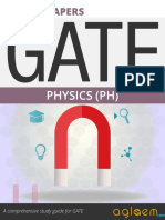 GATE Solved Question Papers For Physics PH by AglaSem Com PDF