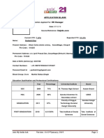 Application Form