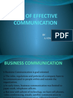 7 C's OF EFFECTIVE COMMUNICATION