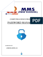 Password Manager File