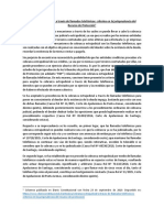 Cobranza Extrajudicial A Través de Llamados Telefónicos Criterios en La Jurisprudencia Del Recurso de Protección