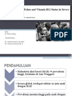 Pemeriksaan Status Besi, Folat, Dan Vitamin