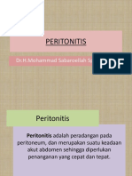 Peritonitis DR Roesli