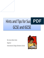 suk-2012-tips-for-success-gcse-igcse