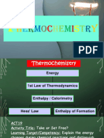 Thermochemistry 2019