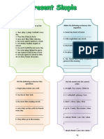 Verbs and sentences