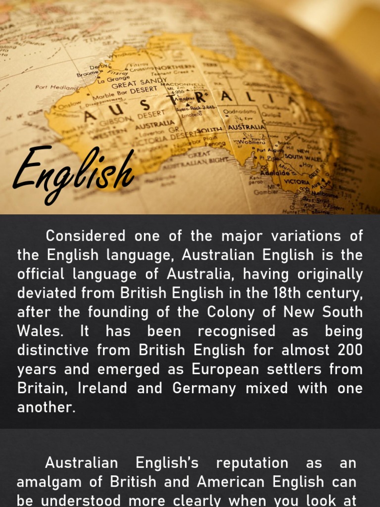 Aussie English, Brief Information | PDF | English Language | United Kingdom