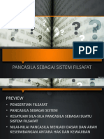 Pancasila Sebagai Sistem Filsafat