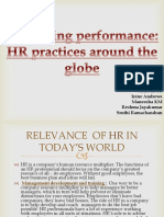 Improving Performance: HR Practices Around The Globe