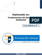 Guia Didactica 1-DA Principios Del Derecho Ambiental PDF