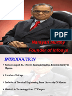 Narayan Murthy Founder of Infosys