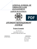 Student Result Managemnet Project Report