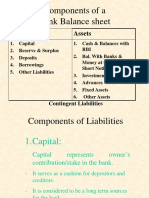 Bank Balance Sheet Components and ALM Overview