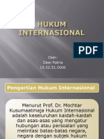 HUKUM INTERNASIONAL