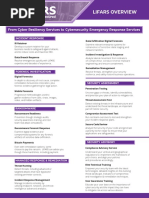 LIFARS Services From Cyber Resiliency Services to Cybersecurity Emergency Response