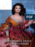 Julia Quinn - Seria Two Dukes of Wyndham - Vol.1 Adevaratul Duce de Wyndham